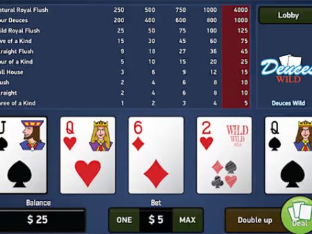Deuces Wild – Phiên bản Video Poker mới lạ tại FB88