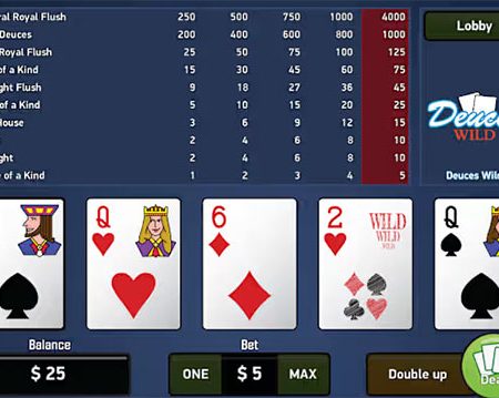 Deuces Wild – Phiên bản Video Poker mới lạ tại FB88